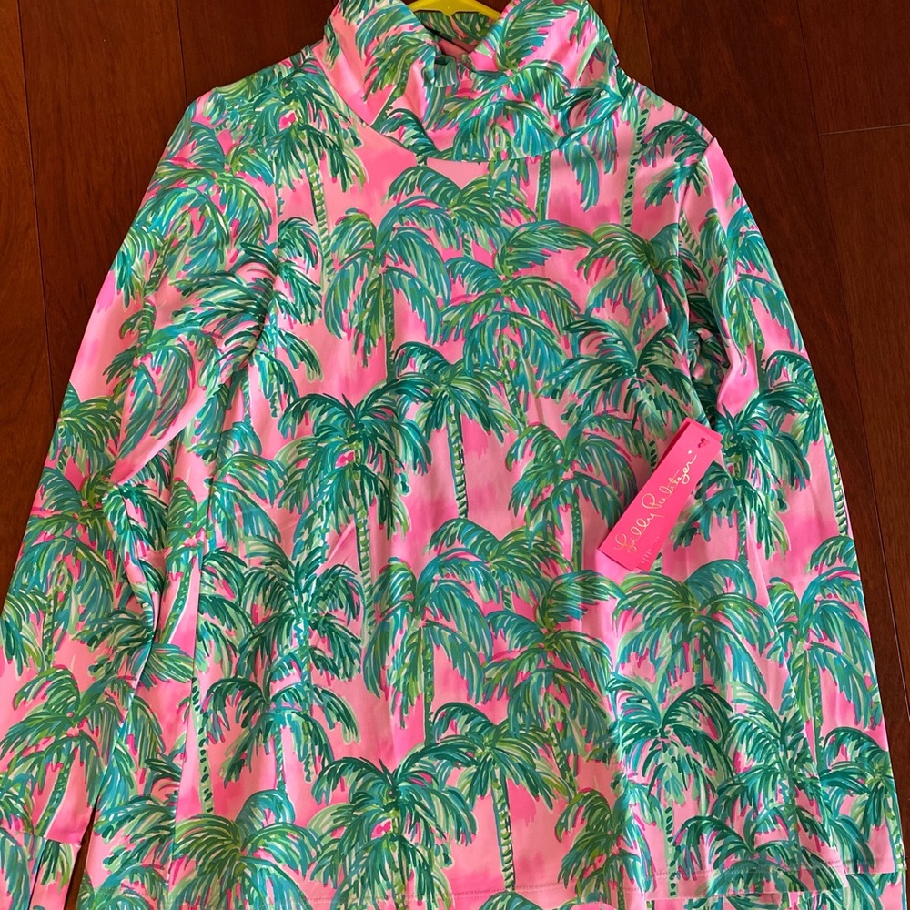Lilly Pulitzer Lilshield Top in Pink Blossom